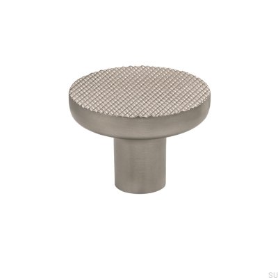 Vibe Grip 38 Maçaneta de Móveis de Metal Prata Escovado