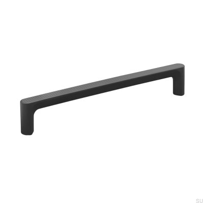 Aqua-Rama 160 Metal Preto Puxador de Móveis Alongado