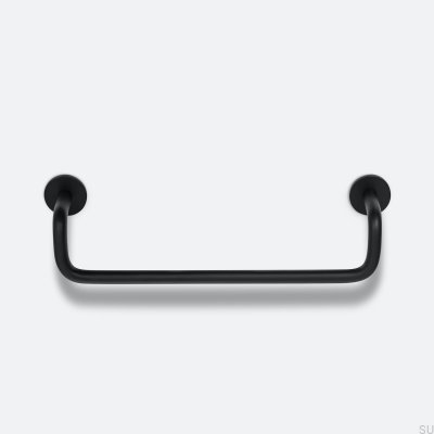 Puxador para móveis oblongo Ava 128, latão preto