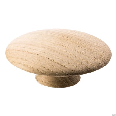 Maçaneta para móveis Mushroom-65 Carvalho de madeira