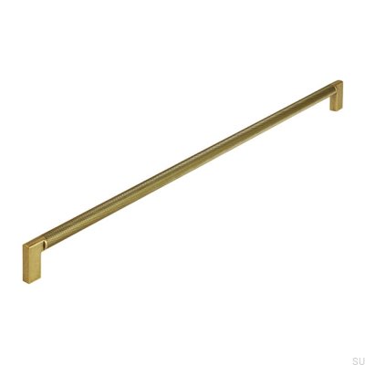 Puxador alongado para móveis 2457 480 Ouro Antigo