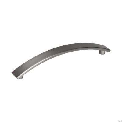 Puxador de móvel alongado Malen 128 Prata Escovado (aspecto inox)