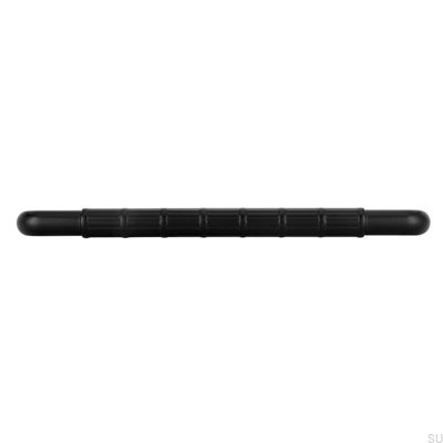 Puxador alongado para móveis 2608 160 Metal Preto Fosco