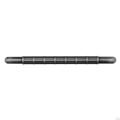 Puxador alongado para móvel 2608 160 Metal Prata Escovado