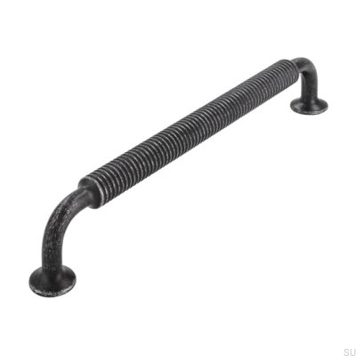 Puxador alongado para móvel 2630 160 Metal Prata Escovado