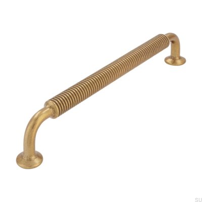 Puxador alongado para móveis 2630 160 Metal Dourado