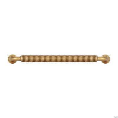 Puxador alongado para móveis 2630 160 Metal Dourado