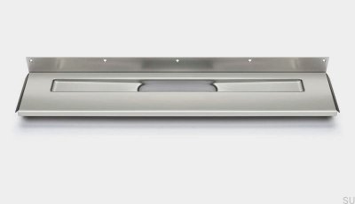 Dreno linear 1004 600 Flange traseira Aço de parede