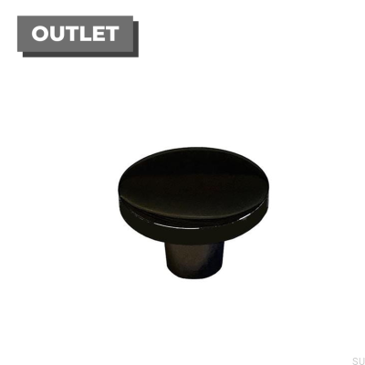 Maçaneta para móveis Rebite 20 Metal preto