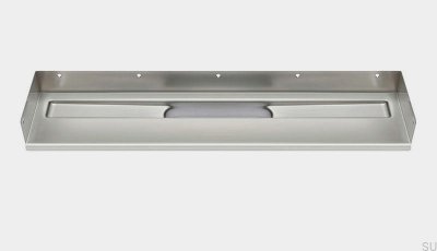 Dreno linear 1001 1200 3 flanges parede aço