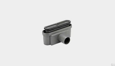 Módulo de drenagem com saída horizontal de 50 mm com sifão removível