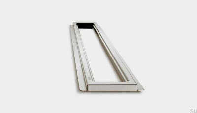 Estrutura para ralo autoportante ClassicLine 800 8 Aço escovado