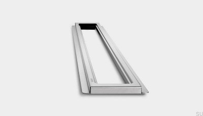 Estrutura para ralo autoportante ClassicLine 900 12 Aço Escovado