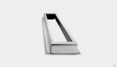 Estrutura para ralo autoportante HighLine 1200 25 Aço escovado