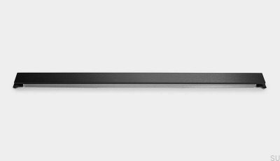 Painel de drenagem linear HighLine 833 Aço Preto PVD