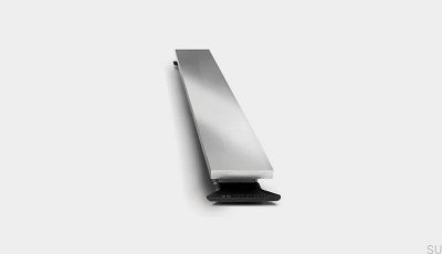 Painel de drenagem linear HighLine 833 em aço polido