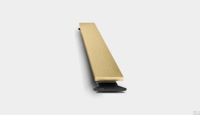 Painel de drenagem linear HighLine 933 Steel Gold PVD