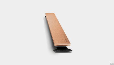 Painel de drenagem linear HighLine 1133 em aço e cobre PVD