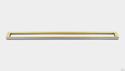 Estrutura de drenagem Highline 695 25 em aço PVD dourado