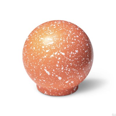 Puxador para móveis de madeira Ren Melange Orange & White 35, faia