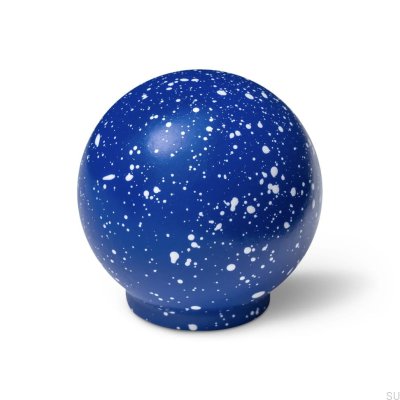 Puxador de móvel Ren Melange Azul e Branco 35 Madeira Faia