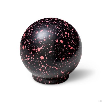 Puxador de móvel Ren Melange Preto e Rosa Escuro 35 Madeira Faia