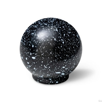 Puxador de móvel Ren Melange Preto e Azul Claro 35 Madeira Faia