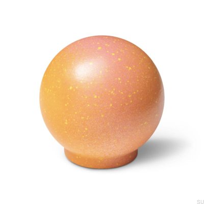 Puxador de móvel Ren Melange em Gradient Hot Mimosa 35 Madeira Faia