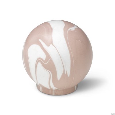 Puxador para móveis Ren White Rose Taupe 35 Madeira Faia