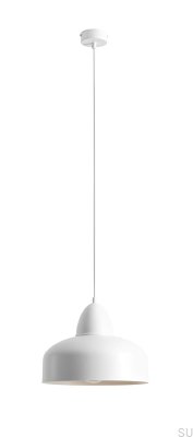 Luminária Pendente Como Metal Branca