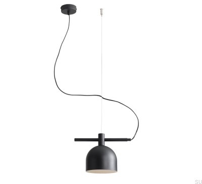 Luminária Pendente Beryl Metal Preta