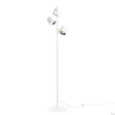 Luminária de chão Bot Metal Branco