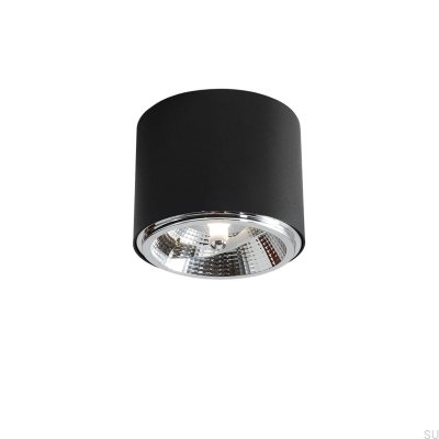 Luminária de Teto Bot Metal Preto