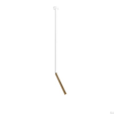 Palheta de Teto L Metal Branco