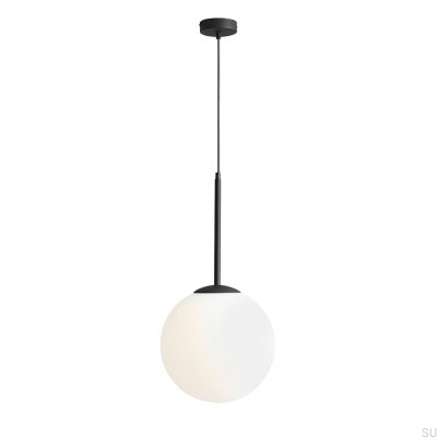 Luminária pendente Bosso Medium 30 Metal Preta