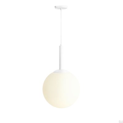 Luminária Pendente Bosso Grande 40 Metal Branca