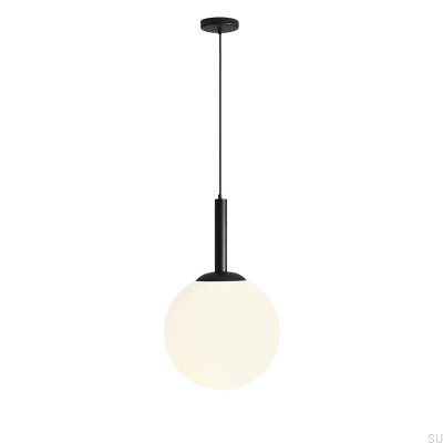 Luminária Pendente Bosso Grande 40 Metal Preta