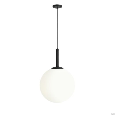 Luminária Pendente Bosso Grande 50 Metal Preta