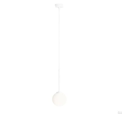 Luminária pendente Bosso Mini 14 Metal Branco