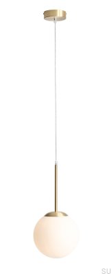 Luminária pendente Bosso Mini 20 em latão