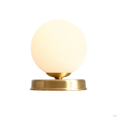 Luminária de mesa Ball S Latão escovado