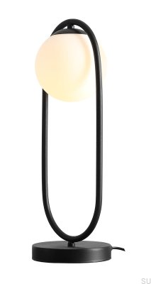 Luminária de Mesa Riva Metal Preto