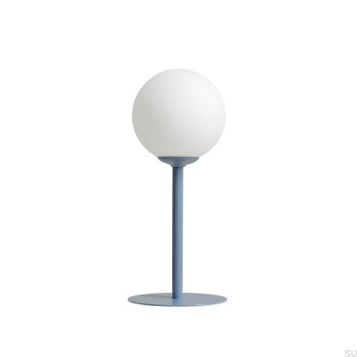 Luminária de mesa Pinne Metal Azul