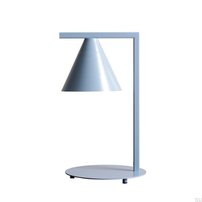 Luminária de mesa Form Metal Azul