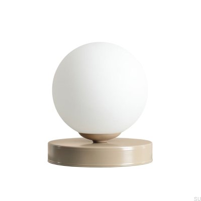 Luminária de mesa Ball S Metal Bege