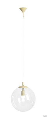 Luminária pendente Globe Metal Pistache