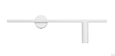 Luminária de parede Trevo Metal Branca (Direita)