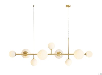 Luminária pendente de latão Dione 9