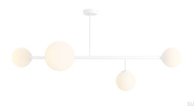 Luminária de Teto Dione 4 Metal Branco