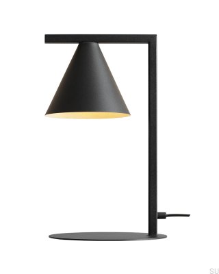Luminária de mesa Form Metal Preto